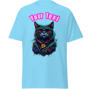 Charming Anime Art 8K Ultra HD Cat T-Shirts Sticker sky