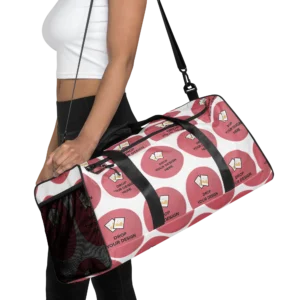 All-Over Custom Print Duffle Bag