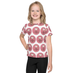 All-Over Custom Print Kids Crew Neck T-Shirt