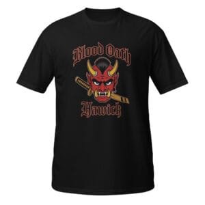 Blood Oath Hawick Samurai MC Patch Unisex T-Shirt