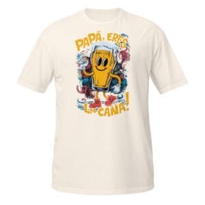 Papá, Eres la Caña! – Playful Beer Character Unisex T-Shirt